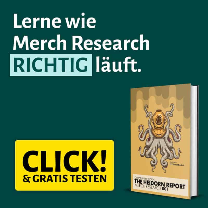 Der Heidorn Report: Merch Research & Strategy Guide